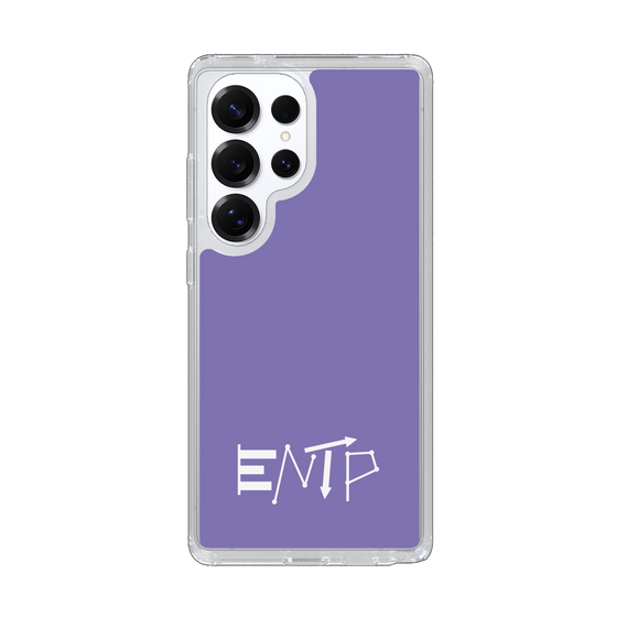 Slim Protection Case［ Original - ENTP Debater - Alphabet - Purple ］