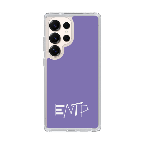 Slim Protection Case［ Original - ENTP Debater - Alphabet - Purple ］
