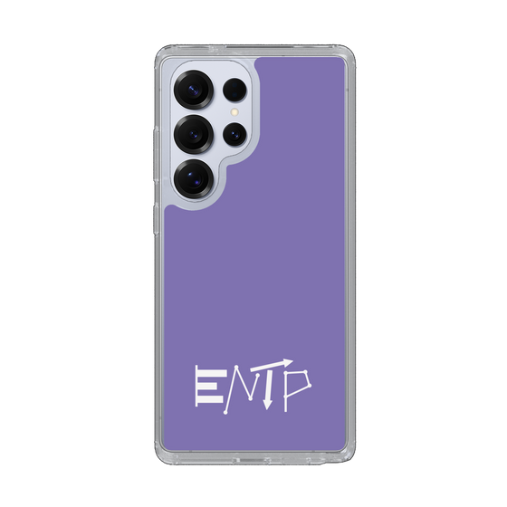 Slim Protection Case［ Original - ENTP Debater - Alphabet - Purple ］