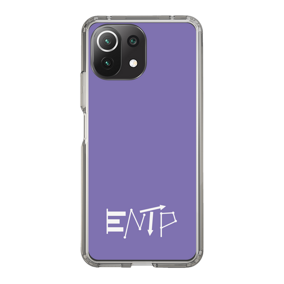 Slim Protection Case［ オリジナル - ENTP 討論者 - アルファベット - Purple ］