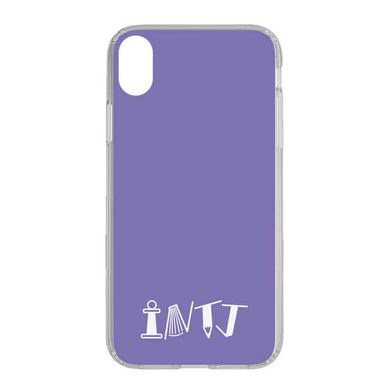 Slim Protection Case［ オリジナル - INTJ 建築家 - アルファベット - Purple ］