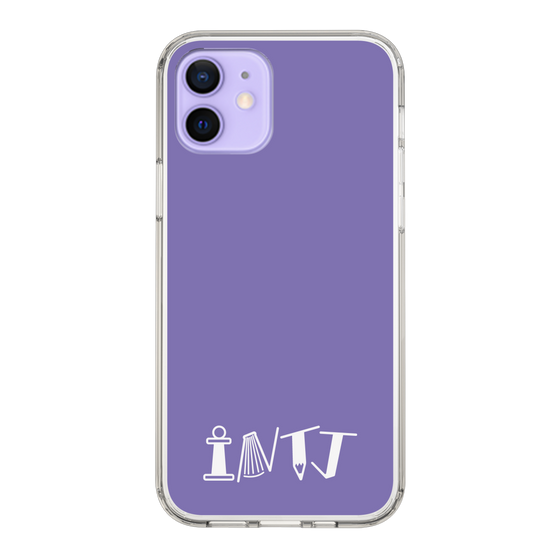 Slim Protection Case［ オリジナル - INTJ 建築家 - アルファベット - Purple ］
