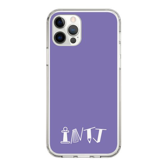 Slim Protection Case［ オリジナル - INTJ 建築家 - アルファベット - Purple ］