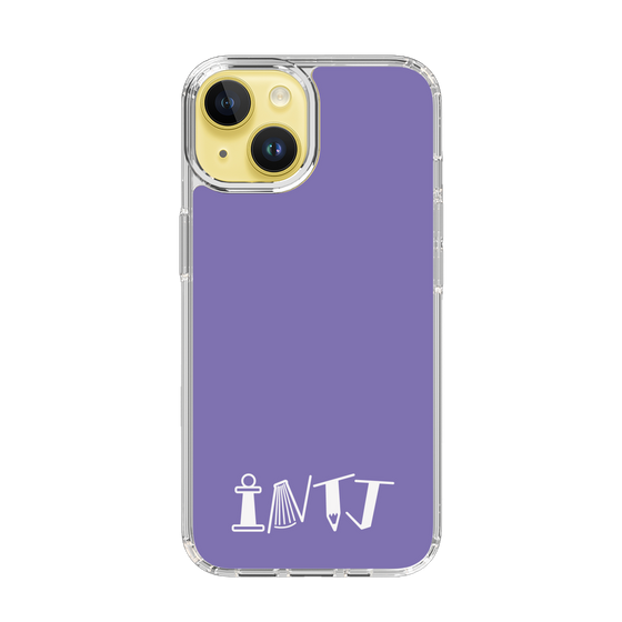 Slim Protection Case［ オリジナル - INTJ 建築家 - アルファベット - Purple ］