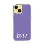 Slim Protection Case［ オリジナル - INTJ 建築家 - アルファベット - Purple ］