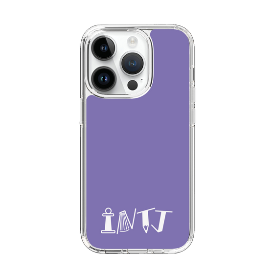 Slim Protection Case［ オリジナル - INTJ 建築家 - アルファベット - Purple ］