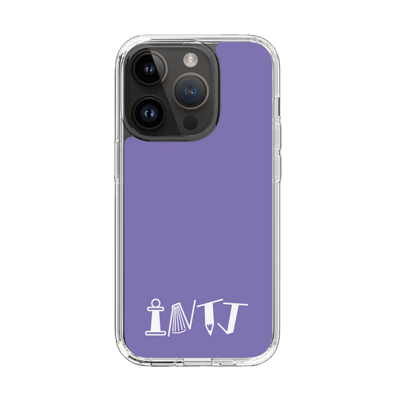 Slim Protection Case［ オリジナル - INTJ 建築家 - アルファベット - Purple ］
