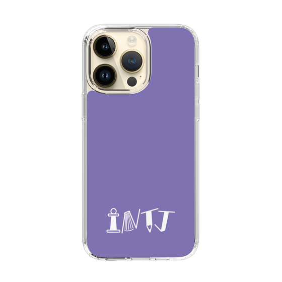 Slim Protection Case［ オリジナル - INTJ 建築家 - アルファベット - Purple ］