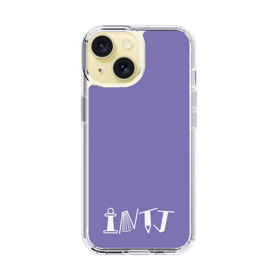 Slim Protection Case［ オリジナル - INTJ 建築家 - アルファベット - Purple ］