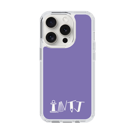 Slim Protection Case［ オリジナル - INTJ 建築家 - アルファベット - Purple ］