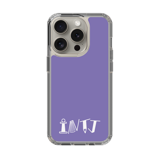 Slim Protection Case［ オリジナル - INTJ 建築家 - アルファベット - Purple ］