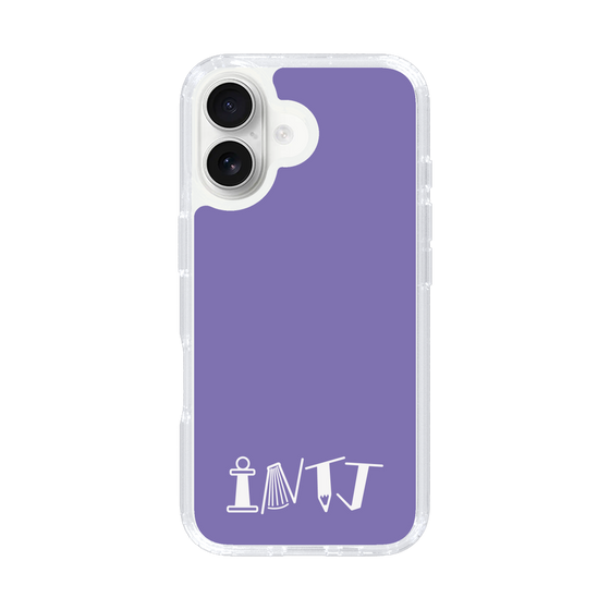 Slim Protection Case［ オリジナル - INTJ 建築家 - アルファベット - Purple ］