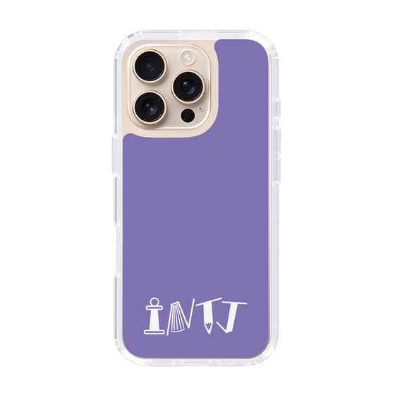 Slim Protection Case［ オリジナル - INTJ 建築家 - アルファベット - Purple ］