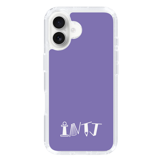 Slim Protection Case［ オリジナル - INTJ 建築家 - アルファベット - Purple ］