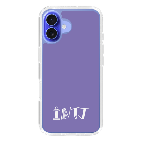 Slim Protection Case［ オリジナル - INTJ 建築家 - アルファベット - Purple ］