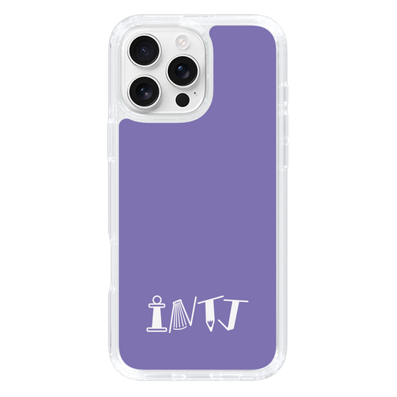 Slim Protection Case［ オリジナル - INTJ 建築家 - アルファベット - Purple ］
