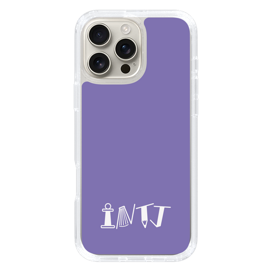 Slim Protection Case［ オリジナル - INTJ 建築家 - アルファベット - Purple ］