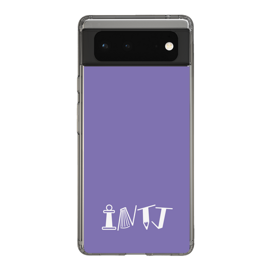 Slim Protection Case［ オリジナル - INTJ 建築家 - アルファベット - Purple ］