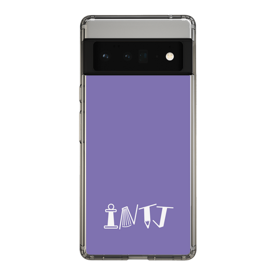 Slim Protection Case［ オリジナル - INTJ 建築家 - アルファベット - Purple ］