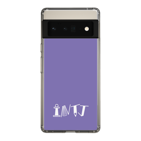 Slim Protection Case［ オリジナル - INTJ 建築家 - アルファベット - Purple ］