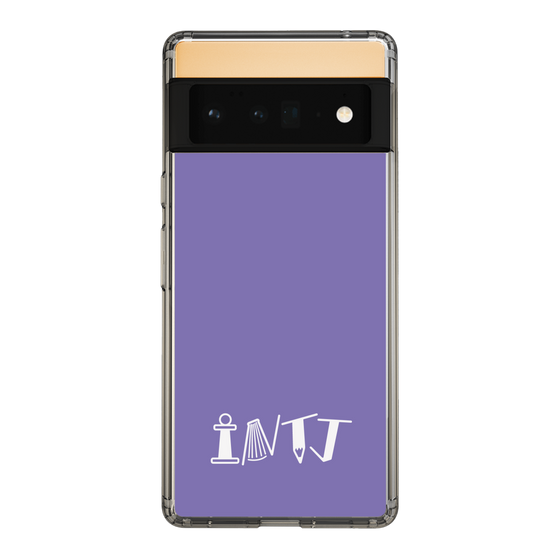 Slim Protection Case［ オリジナル - INTJ 建築家 - アルファベット - Purple ］