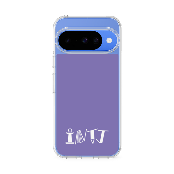 Slim Protection Case［ Original - INTJ Architect - Alphabet - Purple ］