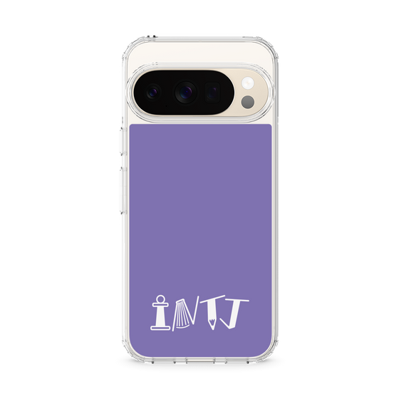Slim Protection Case［ Original - INTJ Architect - Alphabet - Purple ］
