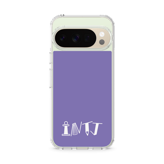 Slim Protection Case［ Original - INTJ Architect - Alphabet - Purple ］