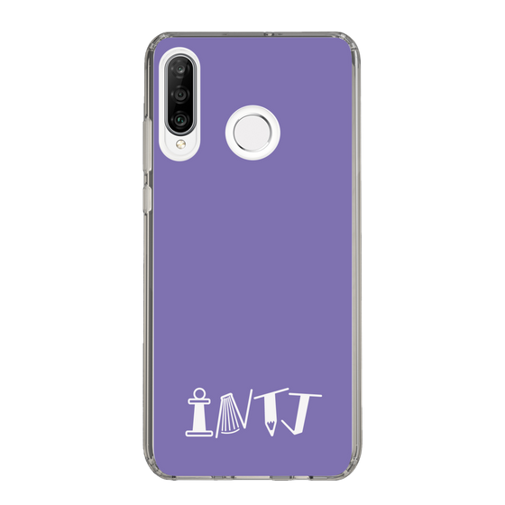 Slim Protection Case［ オリジナル - INTJ 建築家 - アルファベット - Purple ］