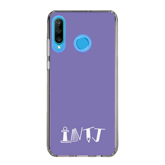 Slim Protection Case［ オリジナル - INTJ 建築家 - アルファベット - Purple ］