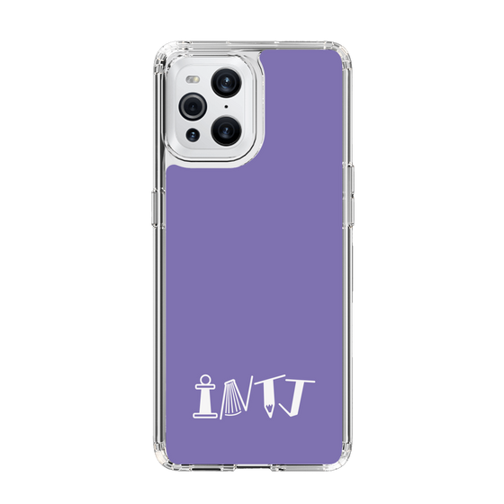 Slim Protection Case［ オリジナル - INTJ 建築家 - アルファベット - Purple ］