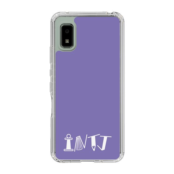 Slim Protection Case［ オリジナル - INTJ 建築家 - アルファベット - Purple ］