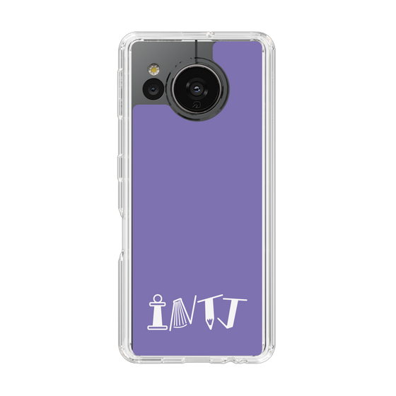 Slim Protection Case［ オリジナル - INTJ 建築家 - アルファベット - Purple ］