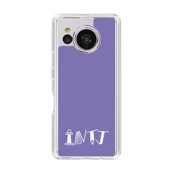 Slim Protection Case［ オリジナル - INTJ 建築家 - アルファベット - Purple ］