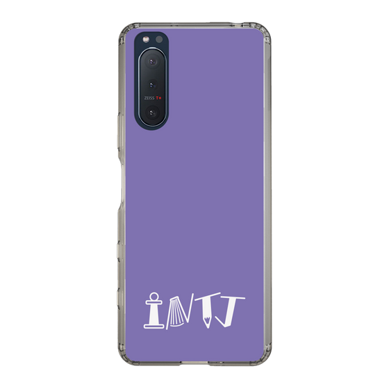 Slim Protection Case［ オリジナル - INTJ 建築家 - アルファベット - Purple ］