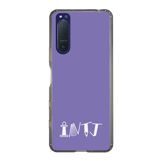 Slim Protection Case［ オリジナル - INTJ 建築家 - アルファベット - Purple ］
