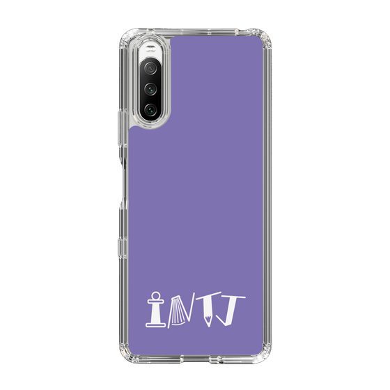 Slim Protection Case［ オリジナル - INTJ 建築家 - アルファベット - Purple ］