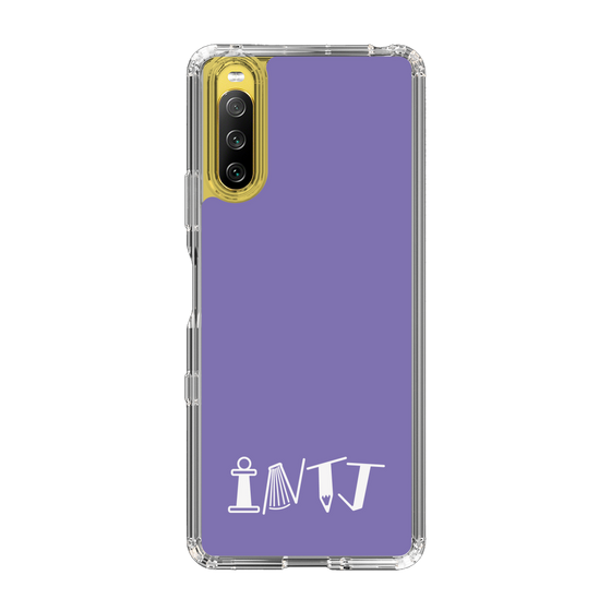 Slim Protection Case［ オリジナル - INTJ 建築家 - アルファベット - Purple ］