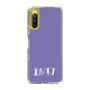 Slim Protection Case［ オリジナル - INTJ 建築家 - アルファベット - Purple ］