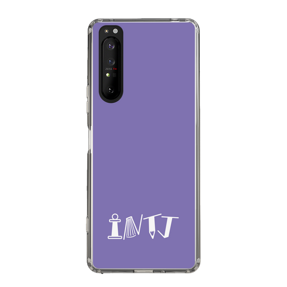 Slim Protection Case［ オリジナル - INTJ 建築家 - アルファベット - Purple ］