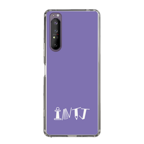 Slim Protection Case［ オリジナル - INTJ 建築家 - アルファベット - Purple ］
