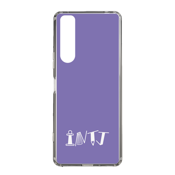 Slim Protection Case［ オリジナル - INTJ 建築家 - アルファベット - Purple ］
