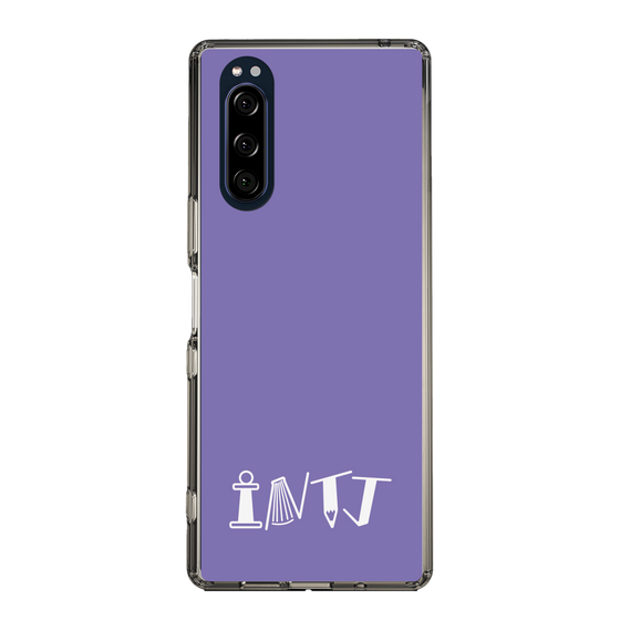 Slim Protection Case［ オリジナル - INTJ 建築家 - アルファベット - Purple ］