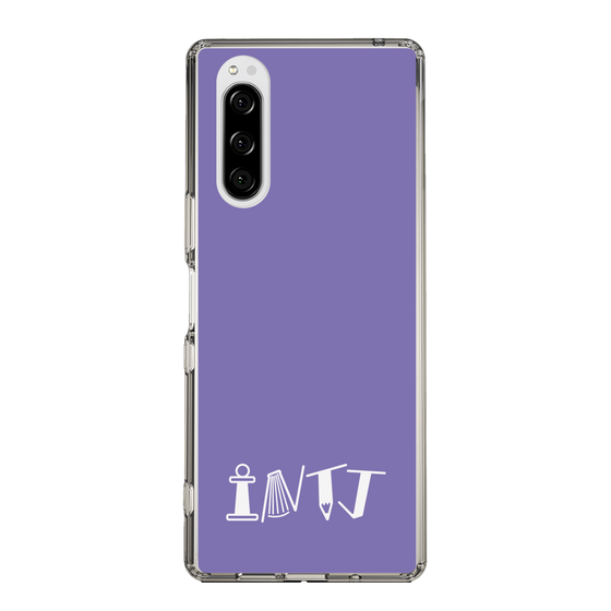 Slim Protection Case［ オリジナル - INTJ 建築家 - アルファベット - Purple ］