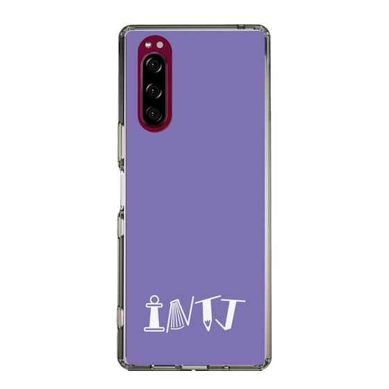 Slim Protection Case［ オリジナル - INTJ 建築家 - アルファベット - Purple ］