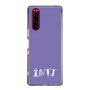 Slim Protection Case［ オリジナル - INTJ 建築家 - アルファベット - Purple ］
