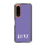 Slim Protection Case［ オリジナル - INTJ 建築家 - アルファベット - Purple ］