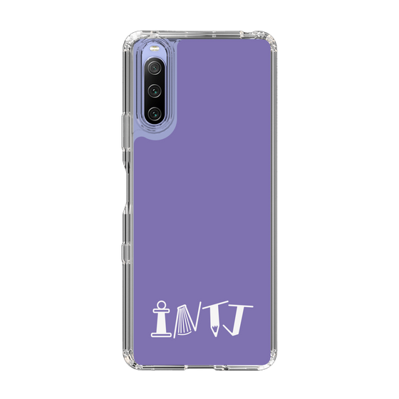 Slim Protection Case［ オリジナル - INTJ 建築家 - アルファベット - Purple ］