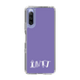 Slim Protection Case［ オリジナル - INTJ 建築家 - アルファベット - Purple ］