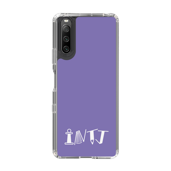 Slim Protection Case［ オリジナル - INTJ 建築家 - アルファベット - Purple ］